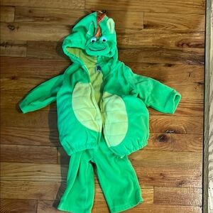 Carter's Green and Yellow Plush Dinosaur Halloween Costume
